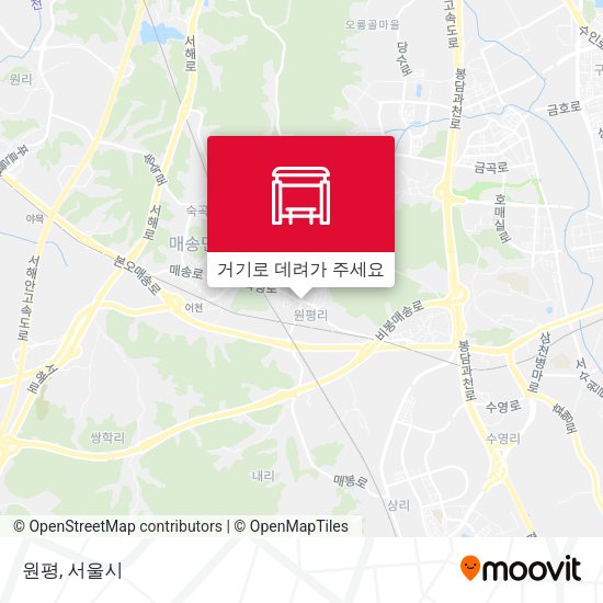 원평 지도