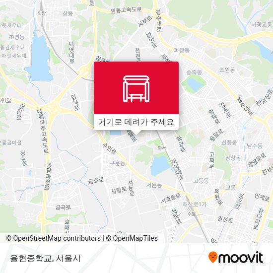 율현중학교 지도