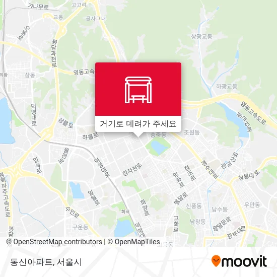 동신아파트 지도