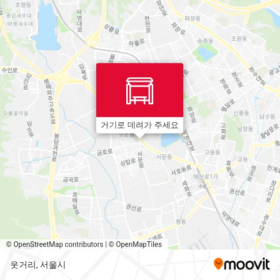 웃거리 지도