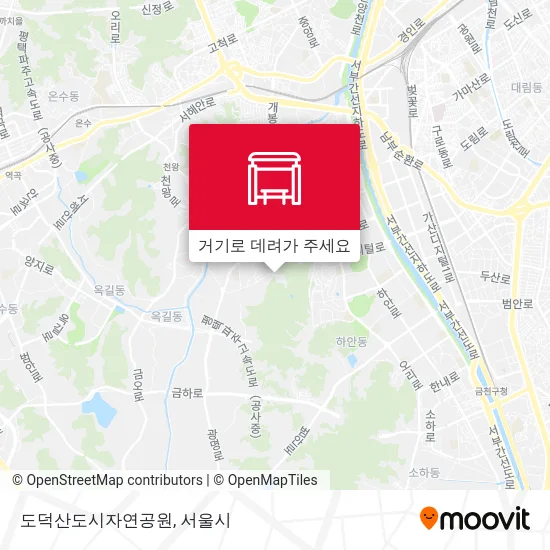 도덕산도시자연공원 지도