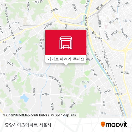중앙하이츠아파트 지도