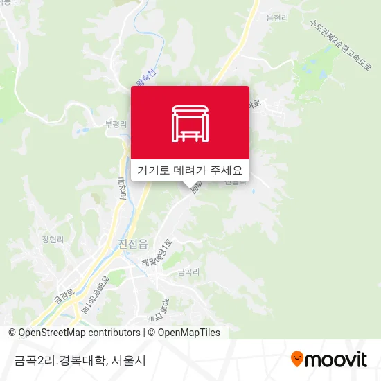 금곡2리.경복대학 지도