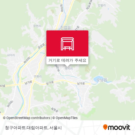 청구아파트.대림아파트 지도