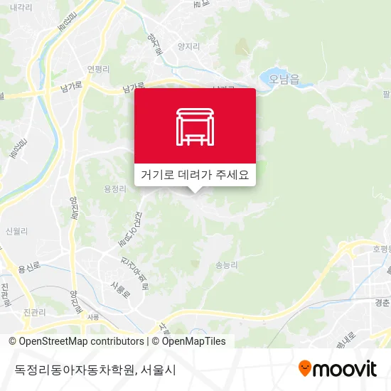 독정리동아자동차학원 지도