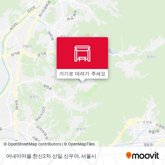 어내미마을.한신2차.신일.신우아 지도