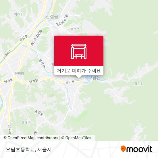 오남초등학교 지도