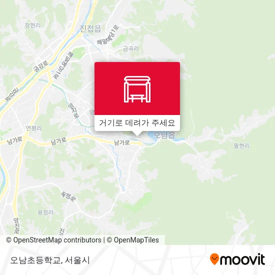 오남초등학교 지도