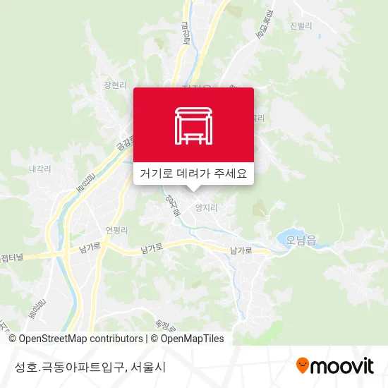 성호.극동아파트입구 지도
