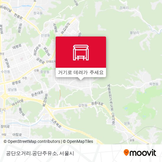 공단오거리.공단주유소 지도