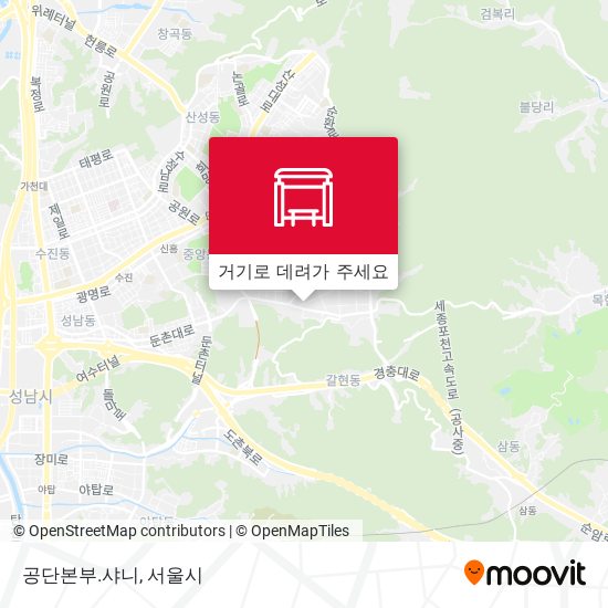 공단본부.샤니 지도