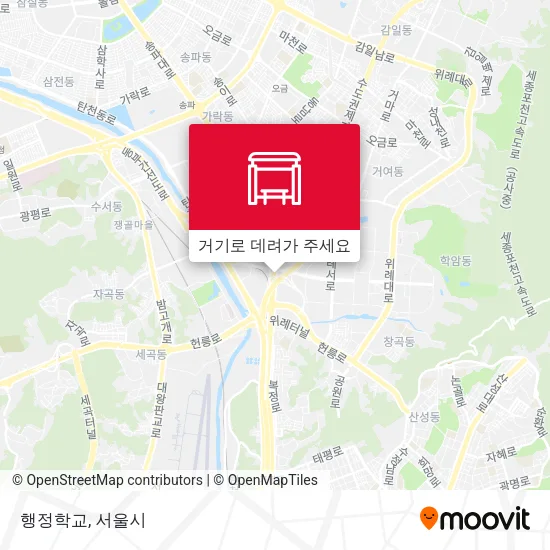 행정학교 지도
