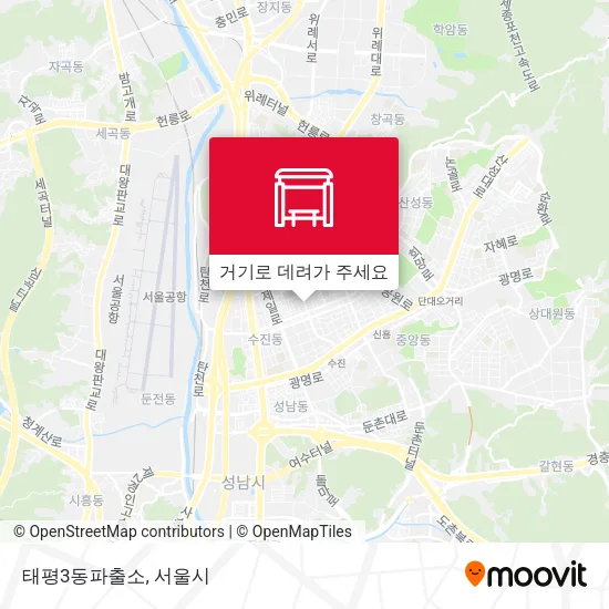 태평3동파출소 지도