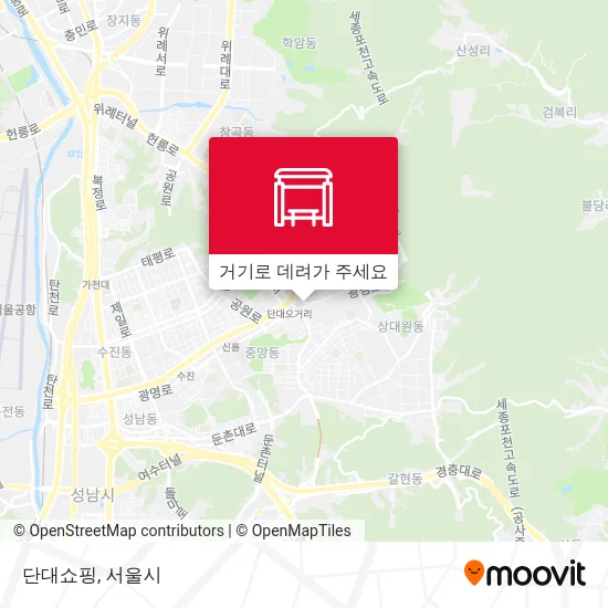 단대쇼핑 지도