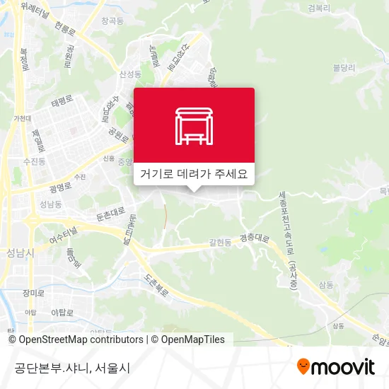 공단본부.샤니 지도