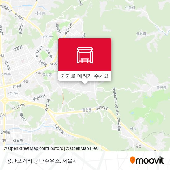 공단오거리.공단주유소 지도