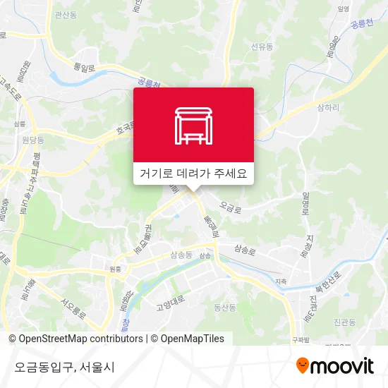 오금동입구 지도