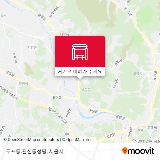 두포동.관산동성당 지도
