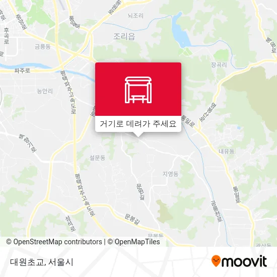 대원초교 지도