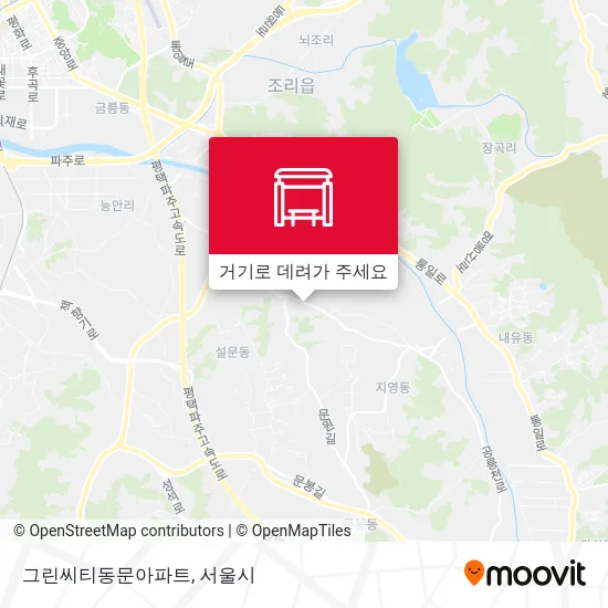그린씨티동문아파트 지도