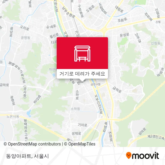 동양아파트 지도