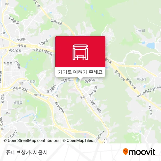 쥬네브상가 지도