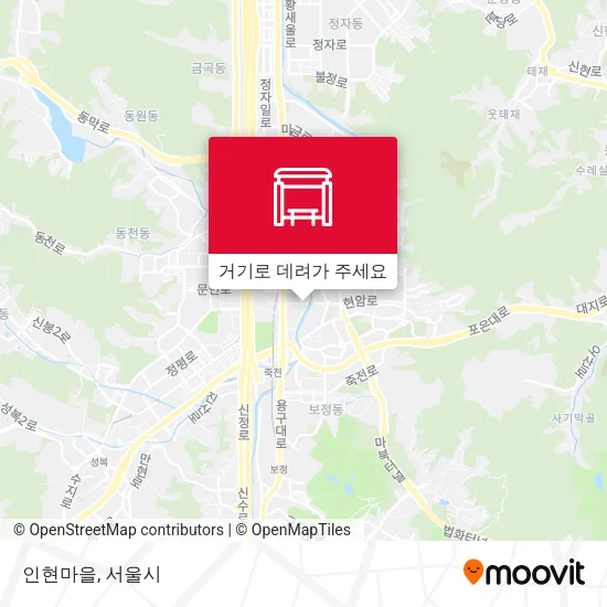 인현마을 지도