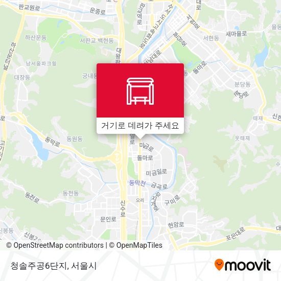 청솔주공6단지 지도