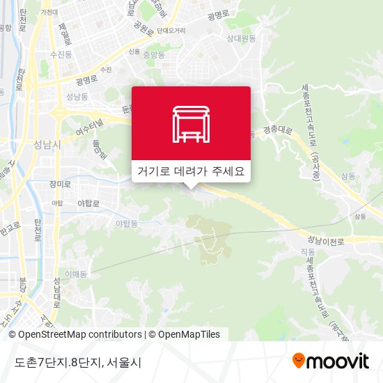 도촌7단지.8단지 지도