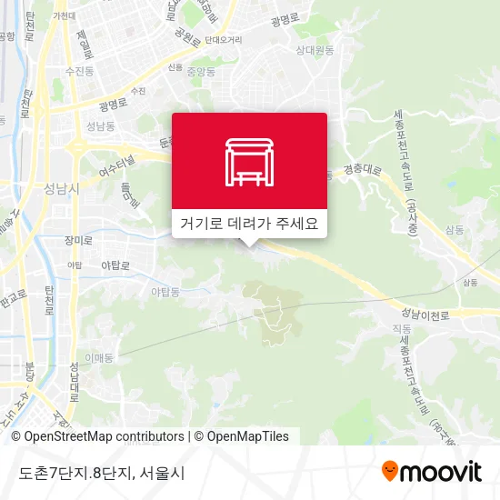 도촌7단지.8단지 지도