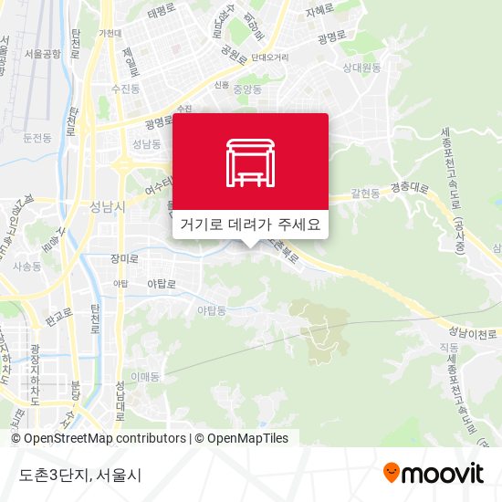 도촌3단지 지도