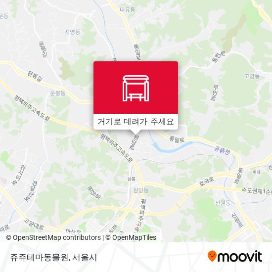 쥬쥬테마동물원 지도