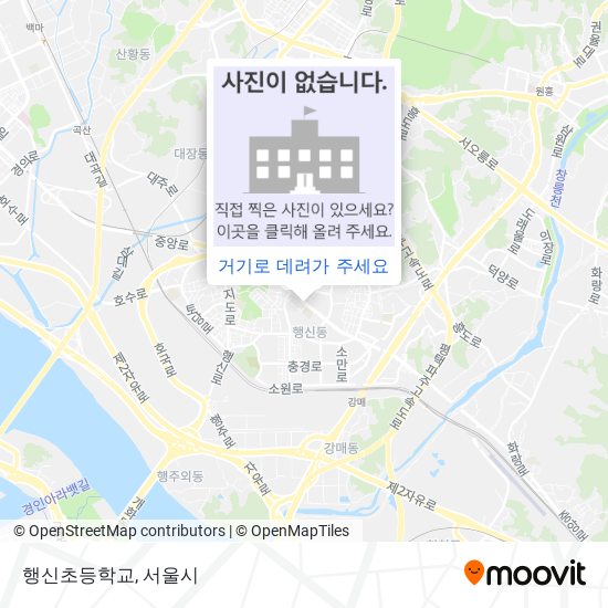 행신초등학교 지도