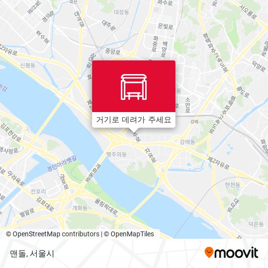 맨돌 지도