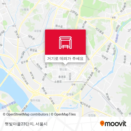 햇빛마을23단지 지도