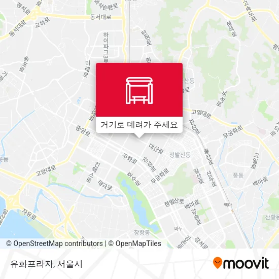 유화프라자 지도