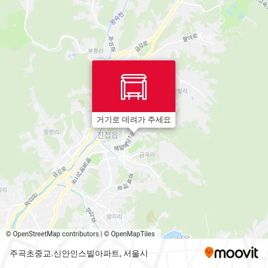 주곡초중교.신안인스빌아파트 지도