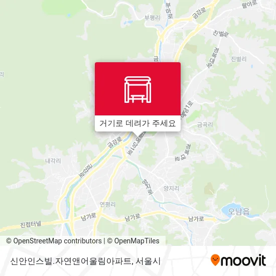 신안인스빌.자연앤어울림아파트 지도