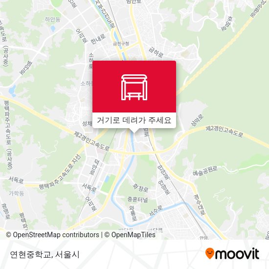 연현중학교 지도
