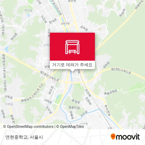 연현중학교 지도