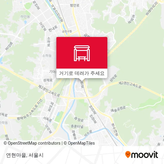 연현마을 지도