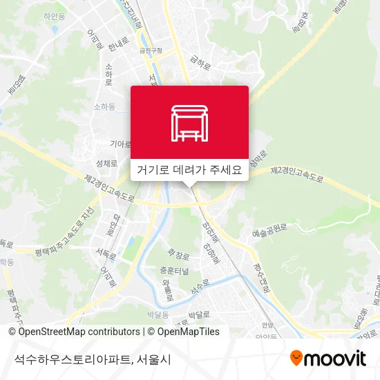 석수하우스토리아파트 지도