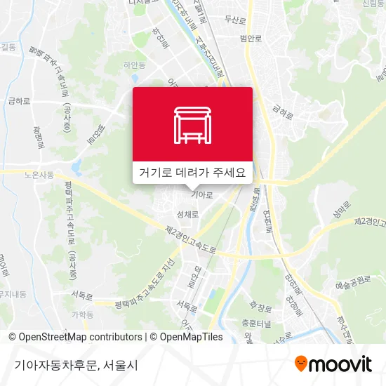 기아자동차후문 지도