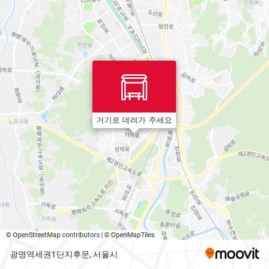 광명역세권1단지후문 지도