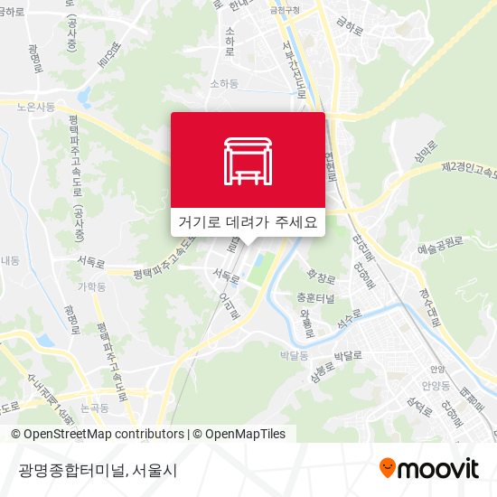 광명종합터미널 지도