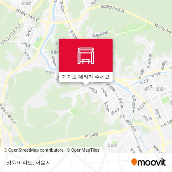 성원아파트 지도