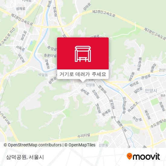 삼덕공원 지도