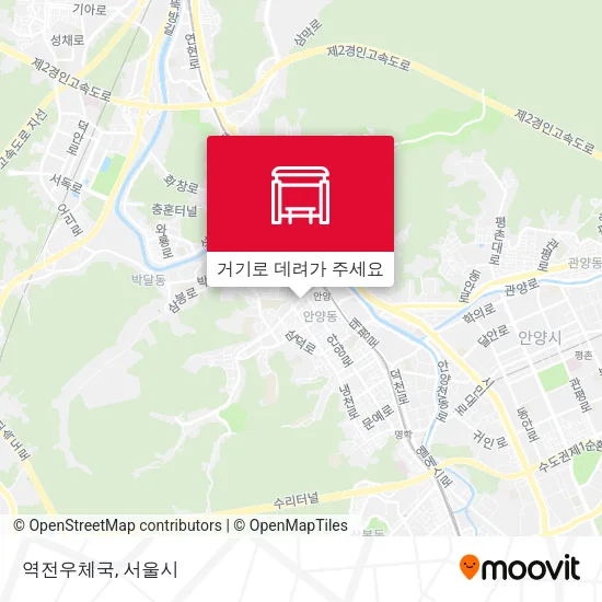 역전우체국 지도