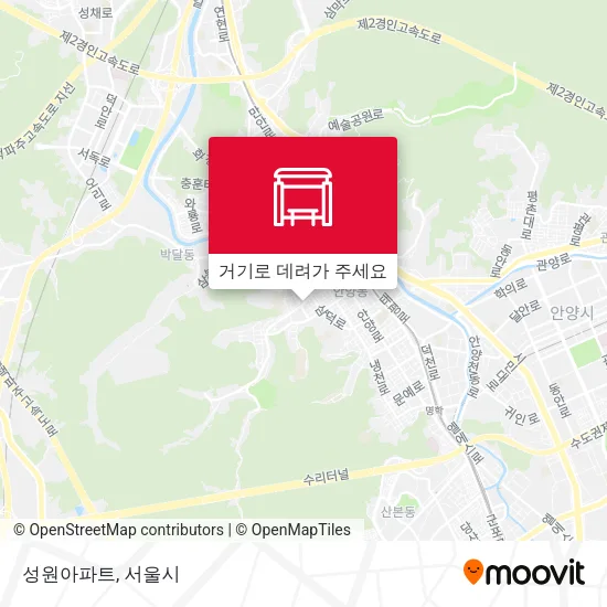 성원아파트 지도