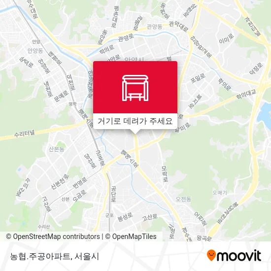 농협.주공아파트 지도